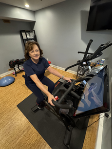 Lori Carpenter on Peloton